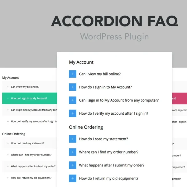 WordPress Accordion Plugin FAQ